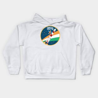 ISRO Indian Space Research PSLV Rocket Space Design Kids Hoodie